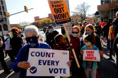 Detroit: Manifestantes pro Trump detiene proceso de conteo de votos
