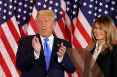 Trump asegura que ganó todos los estados que quedan en disputa