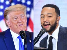 John Legend se burla del falso triunfo de Trump en Twitter