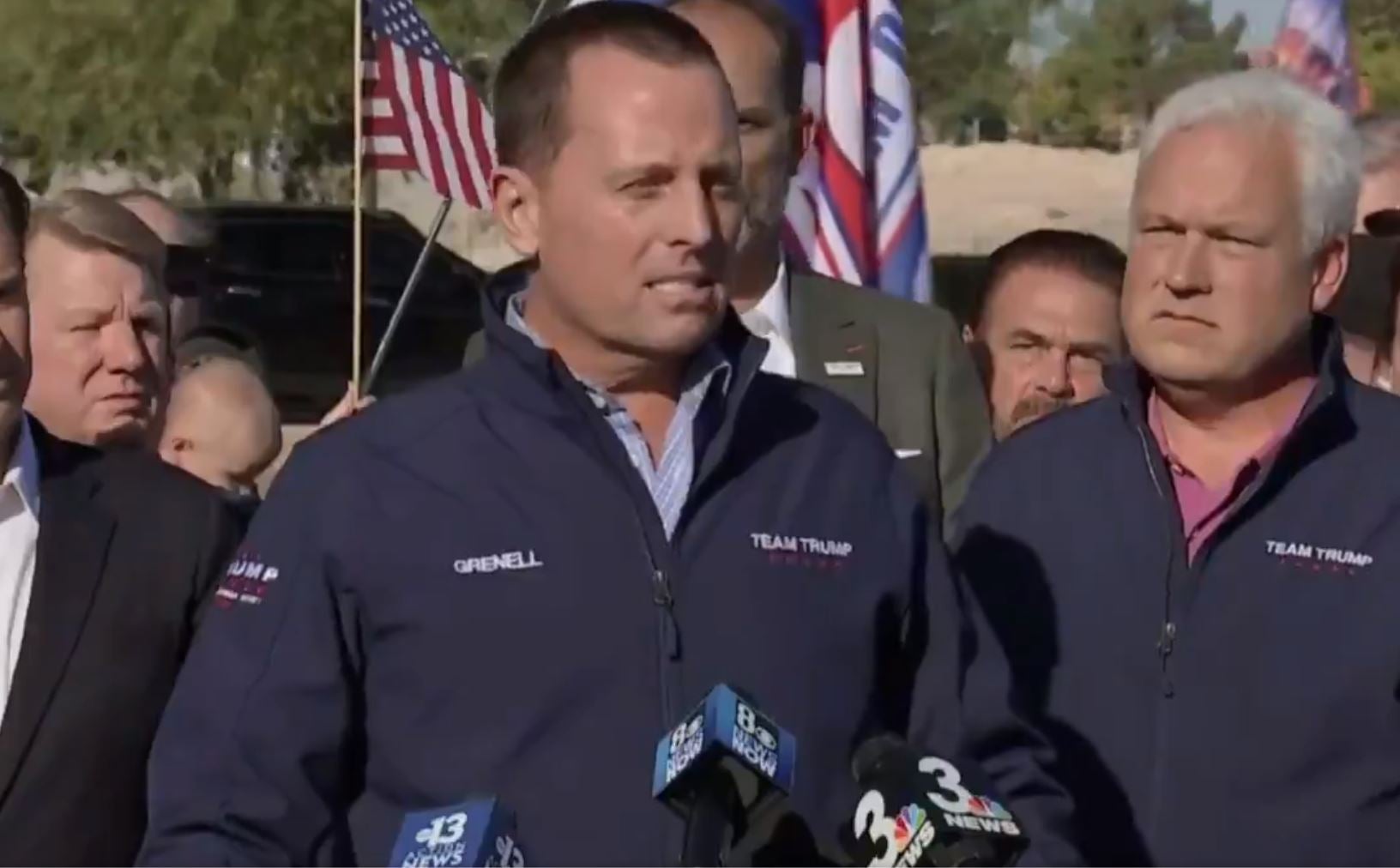 El portavoz de Trump se niega a responder a periodistas en Nevada