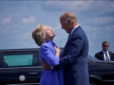 Hillary Clinton celebra la victoria de Joe Biden y Kamala Harris