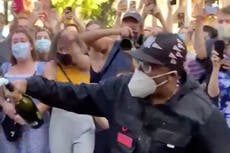 Spike Lee festeja en grande tras el triunfo de Biden en las elecciones