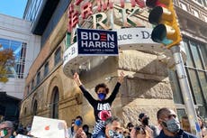 Filadelfia celebra tras sepultar las esperanzas de reelección de Trump