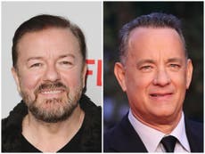 Globos de Oro: La dura crítica de Ricky Gervais a Tom Hanks