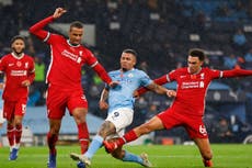 Gabriel Jesús gana un punto para el City; Liverpool deja ir la ventaja