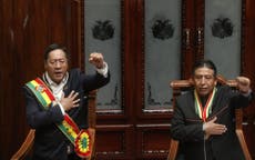 Duro primer discurso de Arce al asumir la Presidencia de Bolivia