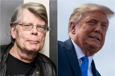 Stephen King opina que Donald Trump fue un “terrible presidente” y es una “horrible persona”
