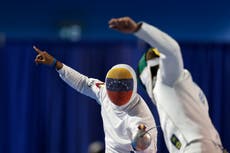 Campeón de esgrima Rubén Limardo trabaja como repartidor