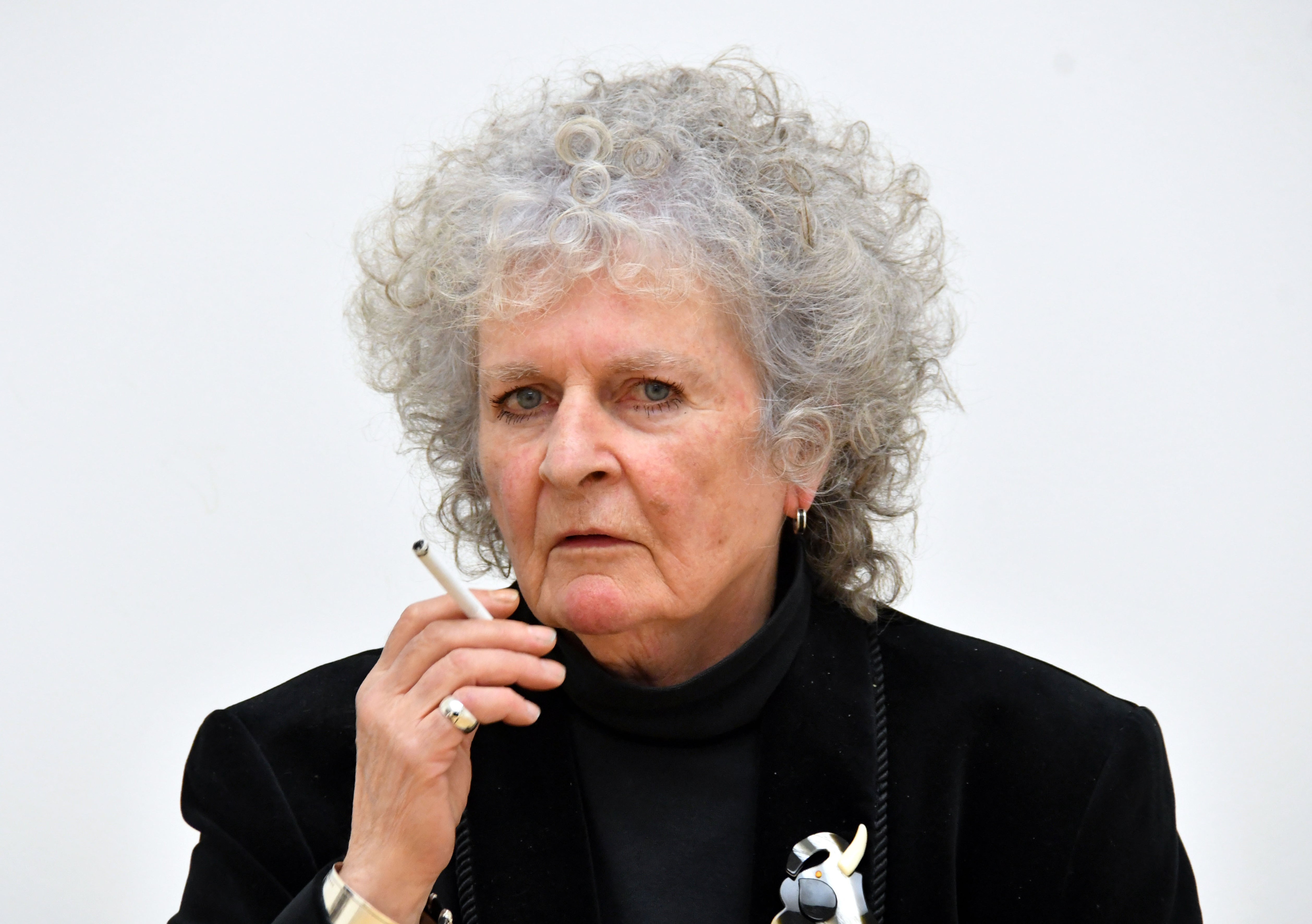 Maggi Hambling, autora de la polémica escultura.&nbsp;