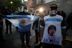 Diego Armando Maradona estaría cerca de abandonar el hospital