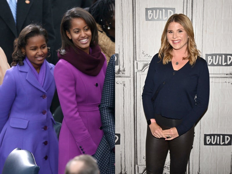 Jenna Bush Hager comparte fotos que muestran a las hijas de Obama en la Casa Blanca por primera vez