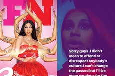 Cardi B se disculpa con la comunidad hindú tras polémica portada