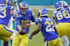 NFL: Seahawks son perseguidos por los Rams en lo alto de la NFC Oeste