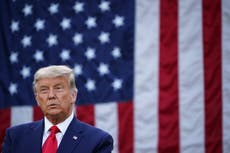 Trump huye a las preguntas de la prensa sobre las elecciones