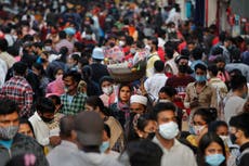 El coronavirus sigue avanzando en Nueva Delhi