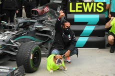 Así celebrará Lewis Hamilton su séptimo campeonato mundial de F1