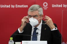 Covid: Presidente del COI pide vacunarse para asistir a las Olimpiadas