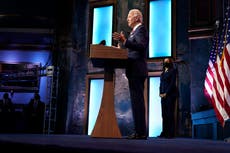 Biden dice que 'más personas morirán' si Trump se niega a iniciar la transición