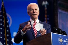 Biden dice que “no dudaría” en vacunarse contra el coronavirus