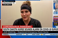 Enfermera revela que algunos pacientes no creen en el COVID-19