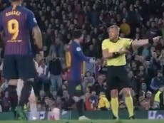 “¡Muéstrale respeto al Liverpool!” Pide árbitro a Messi en video
