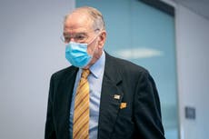 Chuck Grassley, senador republicano de 87 años, da positivo por Covid