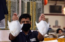 China detecta coronavirus en mariscos importados de la India