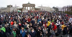 Protestas en Berlín contra las restricciones del coronavirus