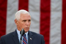 Pence rumbo a Georgia a ayudar a republicanos con mayoría en el Senado