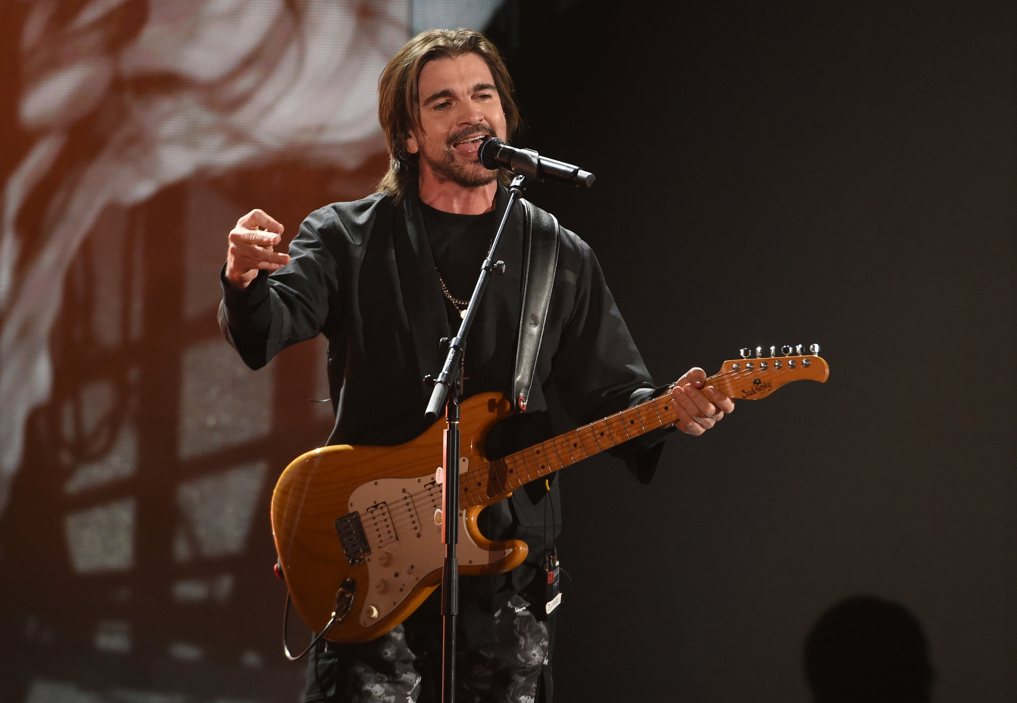 Juanes was excited to rehearse with a live band, something rare in these pandemic months.&nbsp;