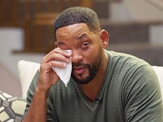 Will Smith llora durante el emotivo tributo a James Avery