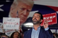 Vocero: Donald Trump Jr. tiene COVID-19