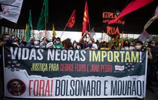 Sepultan a hombre negro al que mataron guardias en Brasil