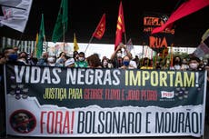 Sepultan a hombre negro al que mataron guardias en Brasil