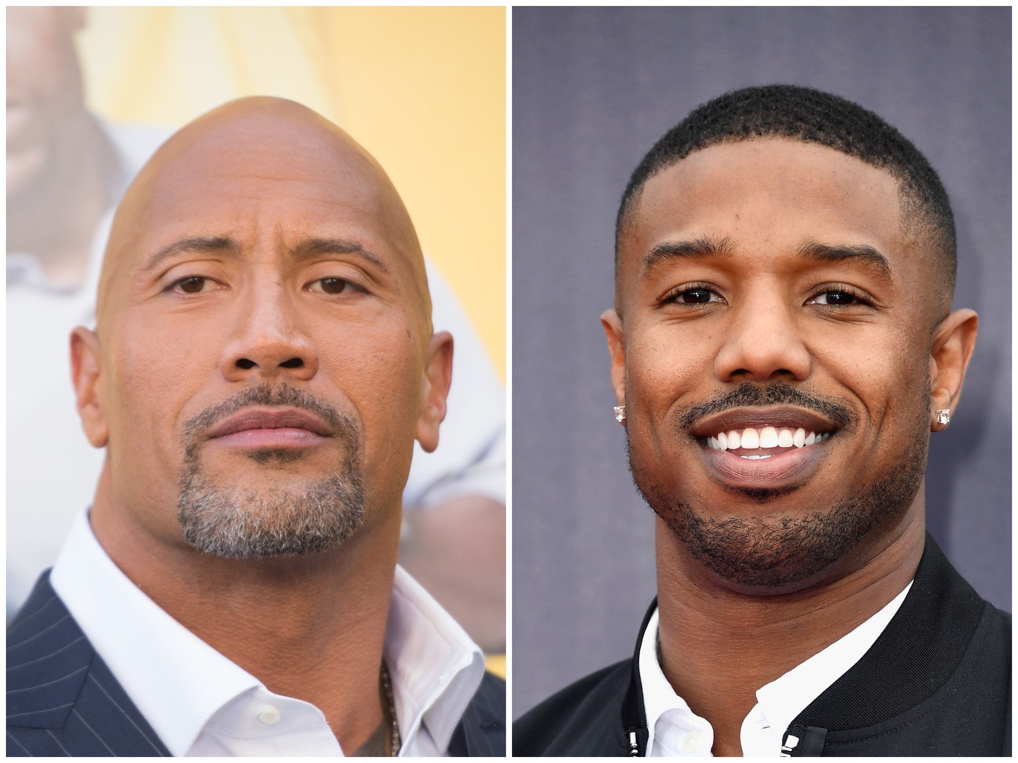 Dwayne Johnson se niega a ceder su título como el “Hombre más Sexy del Mundo” a Michael B. Jordan