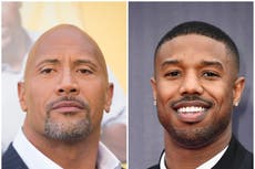 Dwayne Johnson se niega a ceder su título como el “Hombre más Sexy del Mundo” a Michael B. Jordan