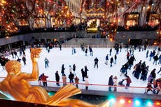 Abre la pista de hielo del Rockefeller Center