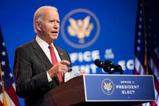 Joe Biden anunciará a los nominados a su gabinete esta semana