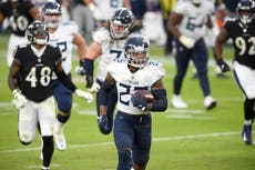 Ravens tropiezan en tiempo extra ante los Titans
