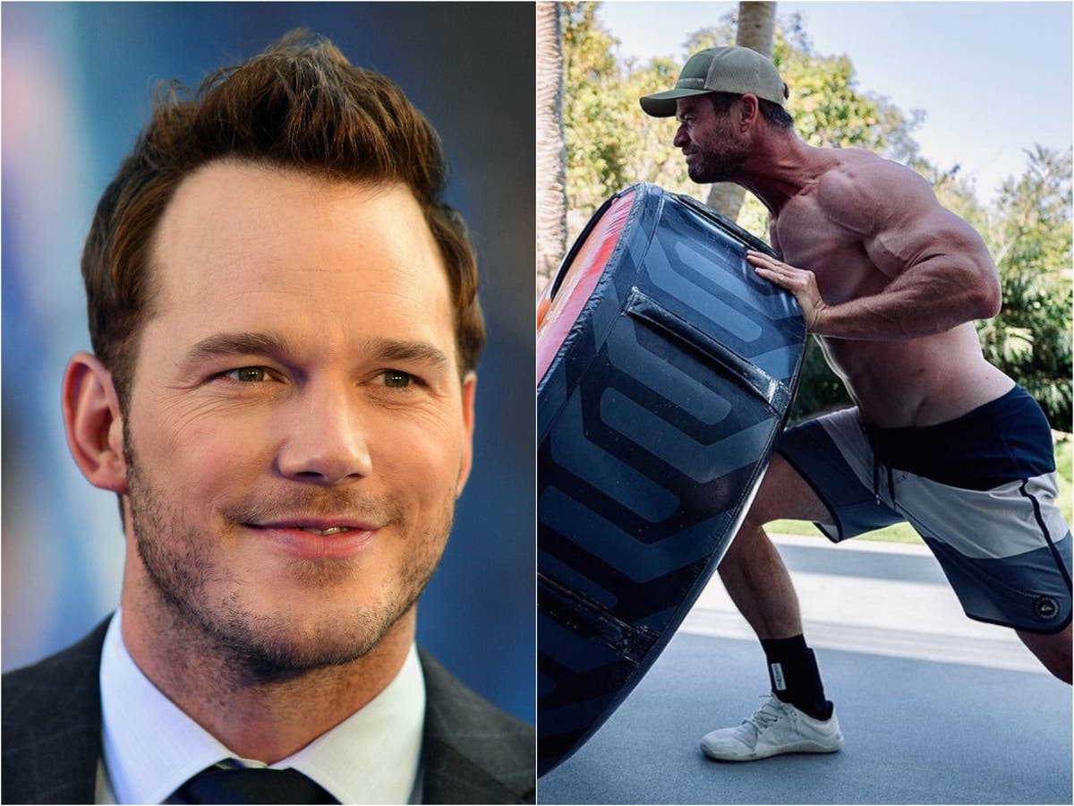 Thor: Chris Pratt bromea con Chris Hemsworth y le pide que “suba” de peso |  Independent Español