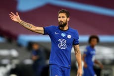 Premier League: Giroud dejaría al Chelsea en busca de más minutos