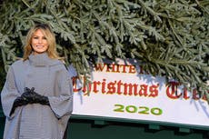 Melania Trump inicia los preparativos de la Navidad en la Casa Blanca