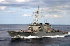 Rusia expulsa de sus aguas a buque de guerra estadounidense