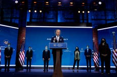 Biden dice que mostrará a EE.UU de nuevo en el escenario mundial
