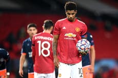 Bruno Fernandes sacrifica triplete para “mantener alta la confianza” de Marcus Rashford