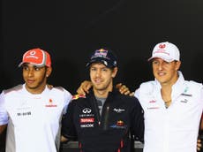 Vettel lanza dardo a Hamilton: “Schumacher sigue siendo el mejor”