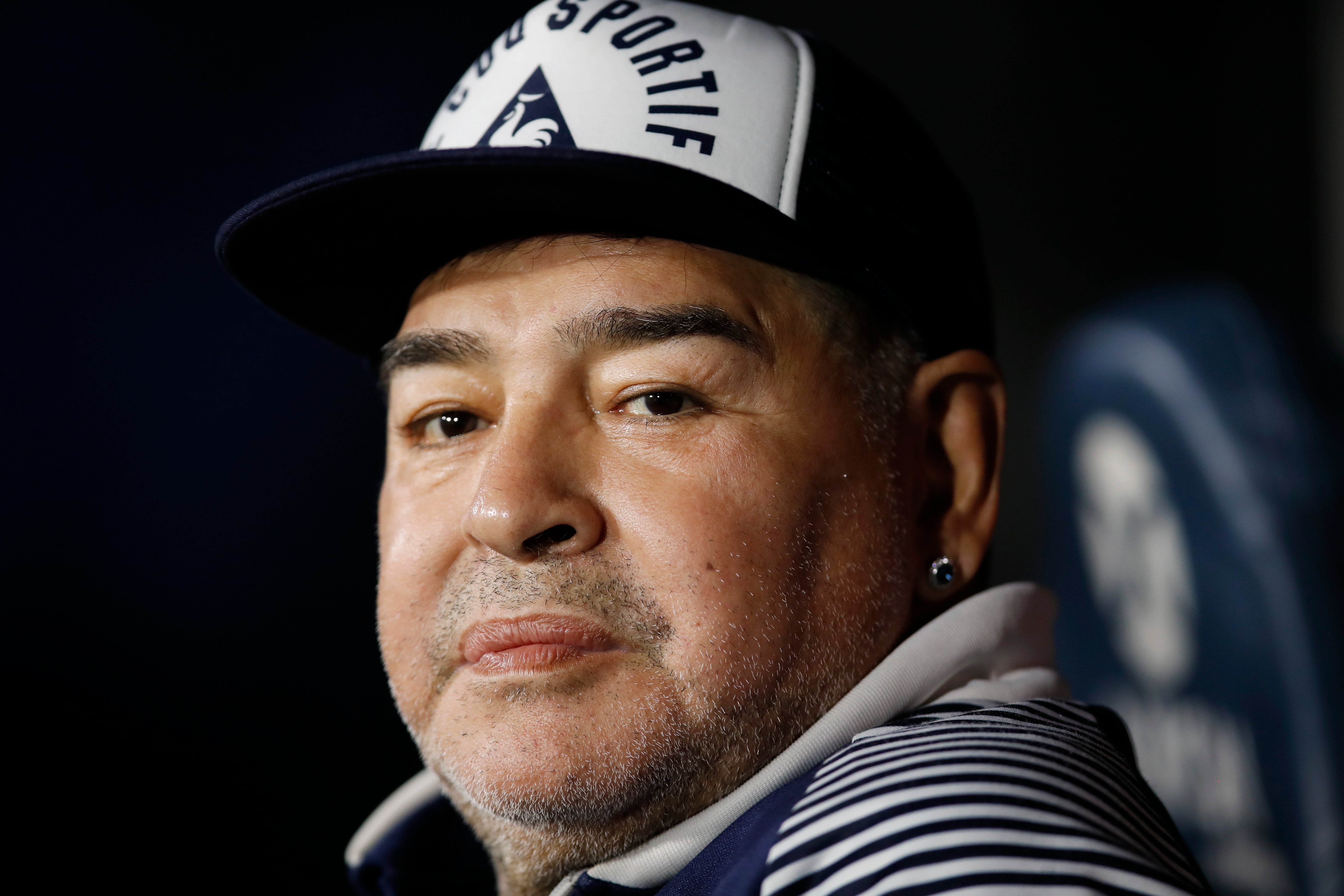Maradona was struck down at the start of the month by ill health