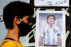 La casa de Villa Florito, donde Maradona pasó sus últimos días