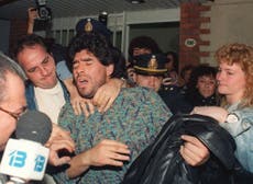 El día que Maradona estuvo al borde de la muerte