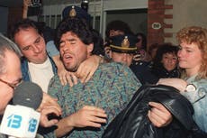 El día que Maradona estuvo al borde de la muerte